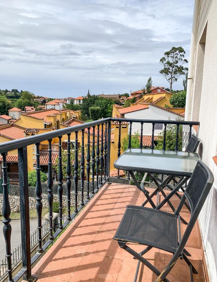 Acogedor Apartamento Con Terraza Y Parking Publico En Comillas Dış mekan fotoğraf